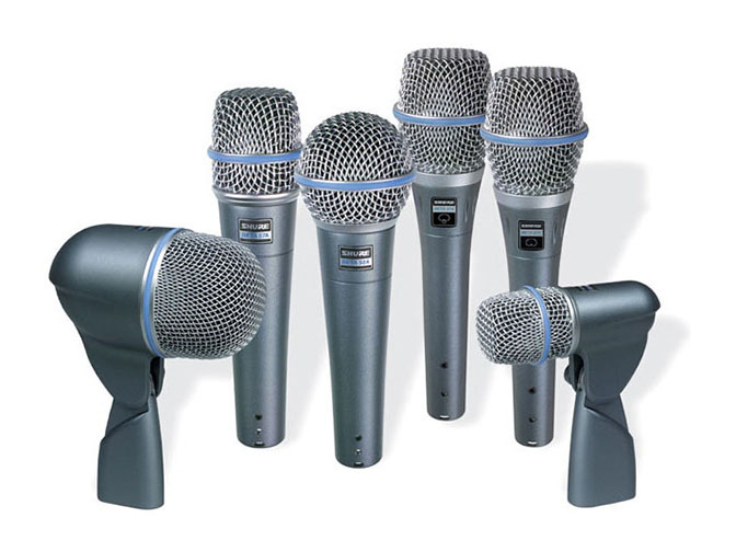 Аренда микрофонов, аренда проводных микрофонов, Shure sm58, Shure sm57