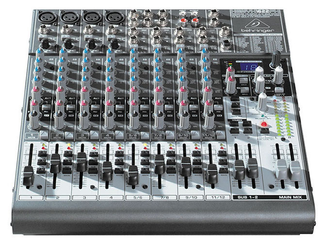 Аренда и прокат микшерного пульта Behringer Xenyx X1622FX в Киеве