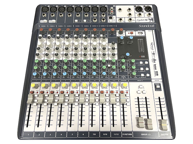 Аренда и прокат микшерного пульта Soundcraft Signature 12 MTK в Киеве