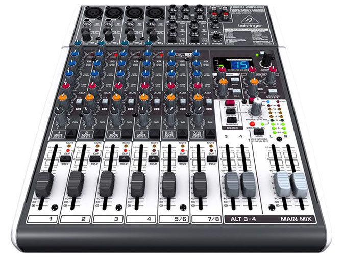 Оренда та прокат мікшерного пульта Behringer Xenyx X1204USB в Києві