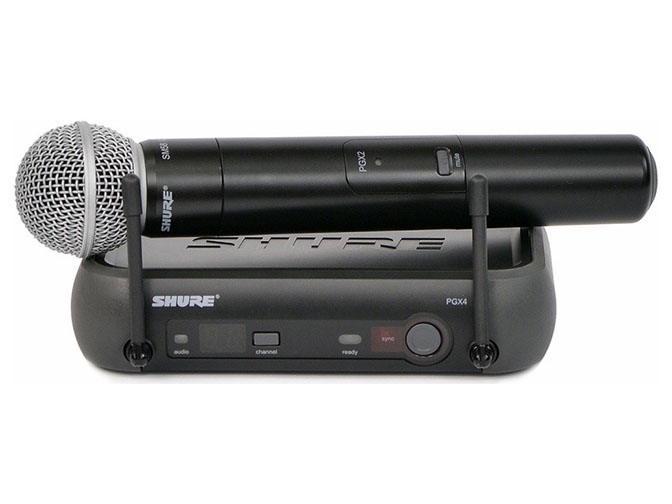 Оренда караоке радіомікрофону Shure PGX4 + PGX2 Київ