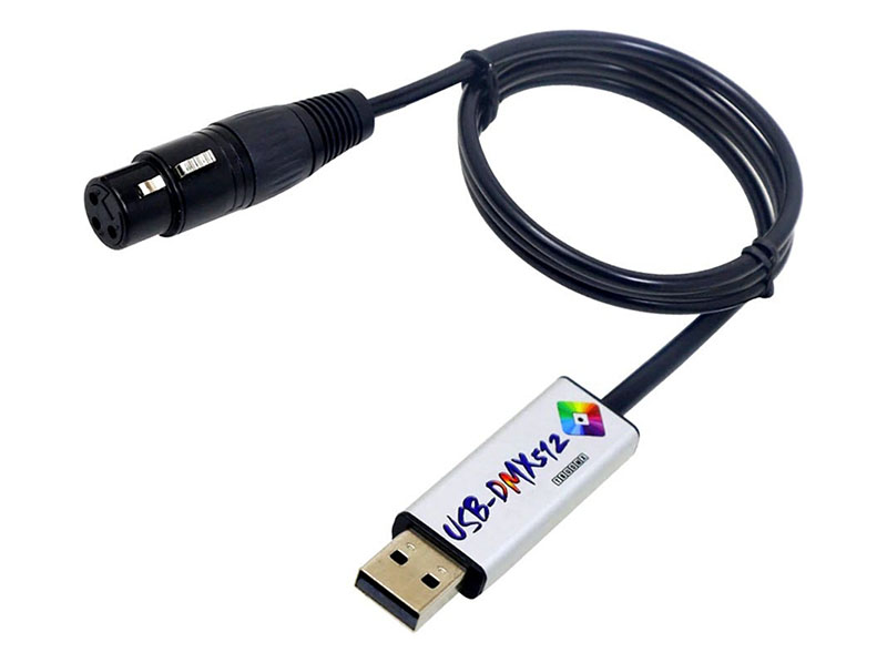 Аренда контроллера USB-DMX для управления с компа